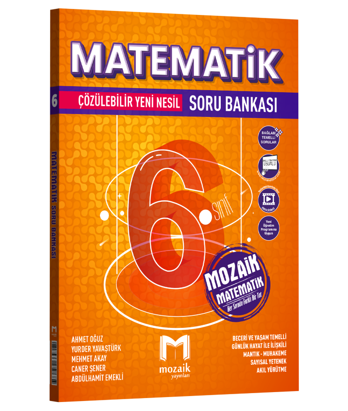 MOZAİK 6.SINIF S.B. MATEMATİK - 2026-27 MOZAİK 6.SINIF S.B. MATEMATİK - 2026-27