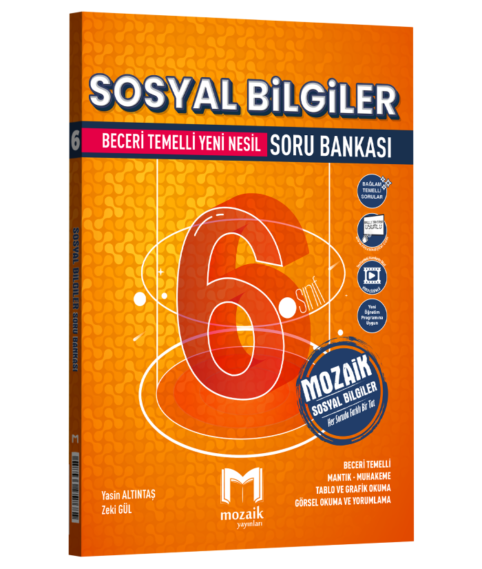 MOZAİK 6.SINIF S.B. SOSYAL BİLGİLER - 2026-27 MOZAİK 6.SINIF S.B. SOSYAL BİLGİLER - 2026-27