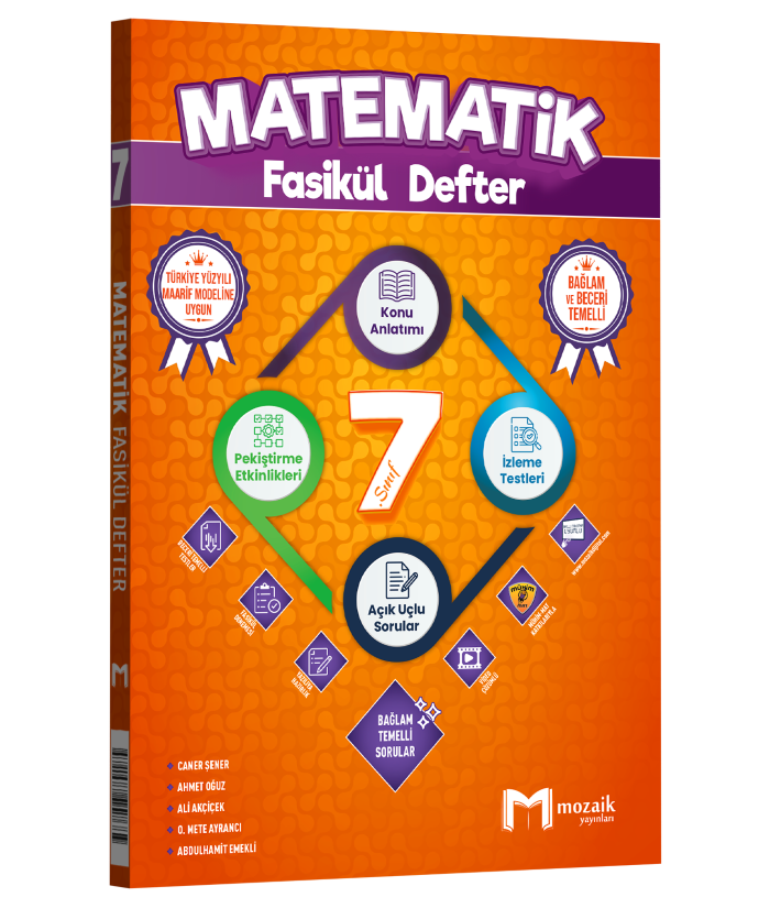 MOZAİK 7.SINIF FASİKÜL DEFTER MATEMATİK - 26-27 MOZAİK 7.SINIF FASİKÜL DEFTER MATEMATİK - 26-27