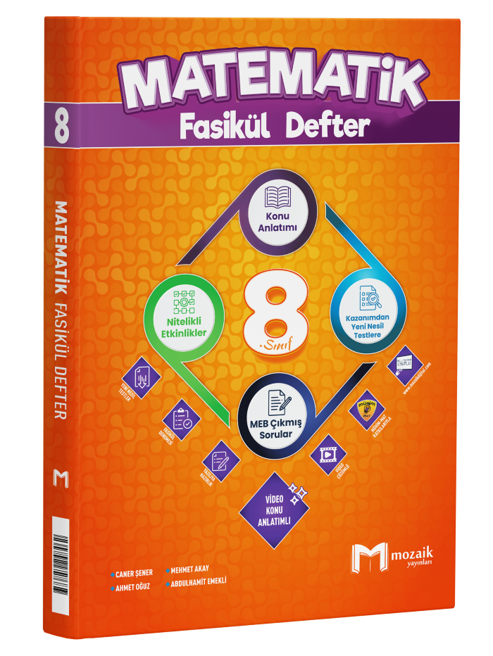 MOZAİK 8.SINIF FASİKÜL DEFTER MATEMATİK - 26-27 MOZAİK 8.SINIF FASİKÜL DEFTER MATEMATİK - 26-27