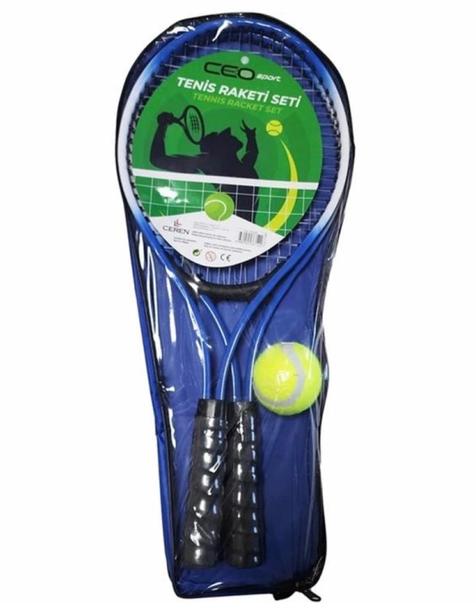 Sport Tenis Raketi Seti Mavi Sport Tenis Raketi Seti Mavi