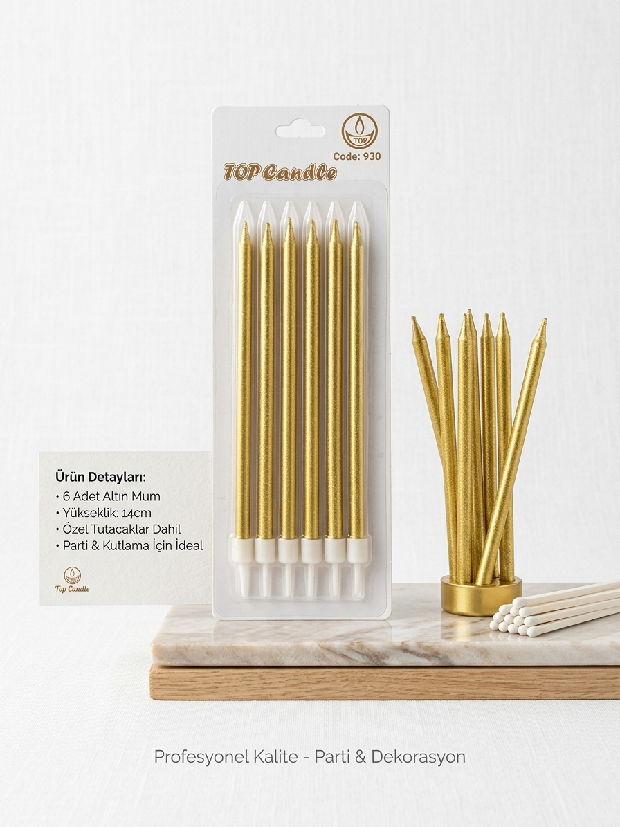 Top Candle Pasta Mumu 6 Adet – Doğum Günü ve Parti Kutlama Seti NO:1 Top Candle Pasta Mumu 6 Adet – Doğum Günü ve Parti Kutlama Seti NO:1