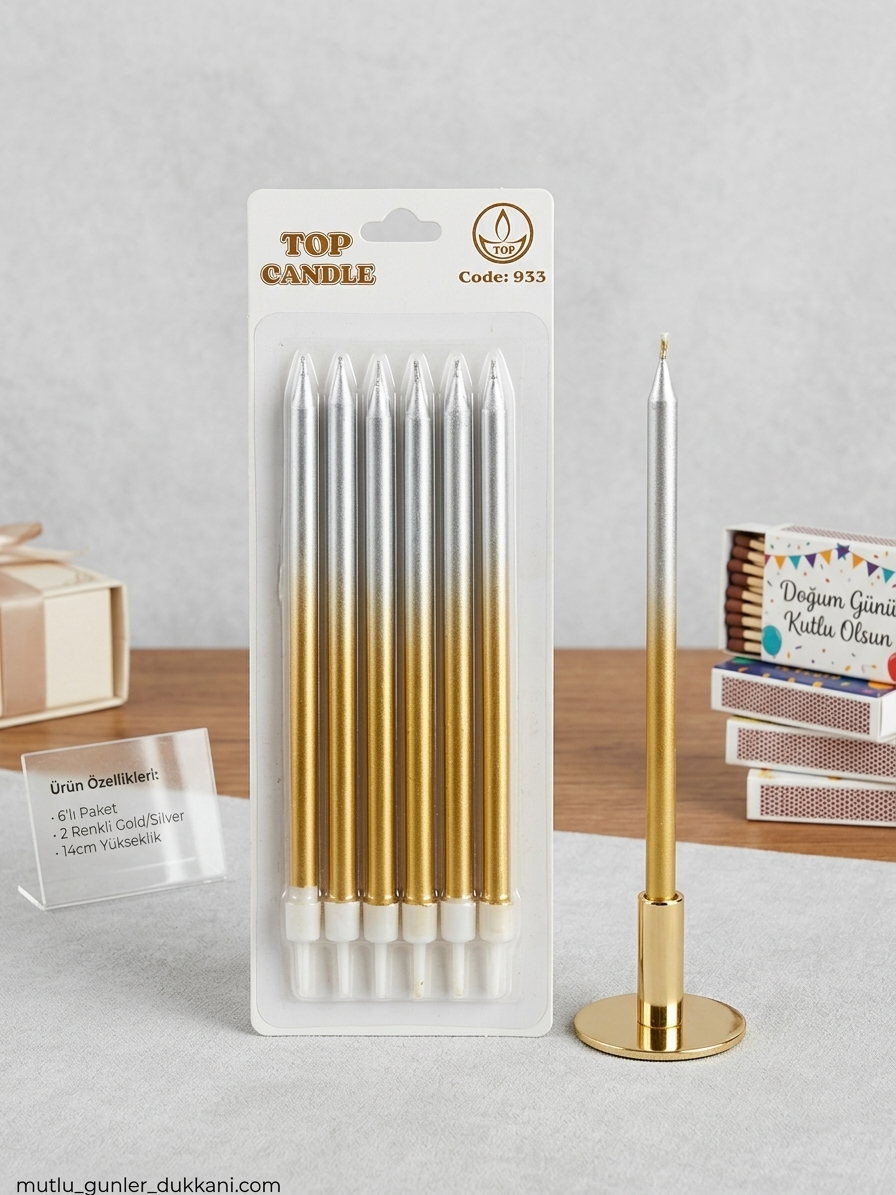 Top Candle Pasta Mumu 6 Adet – Doğum Günü ve Parti Kutlama Seti NO:6 Top Candle Pasta Mumu 6 Adet – Doğum Günü ve Parti Kutlama Seti NO:6