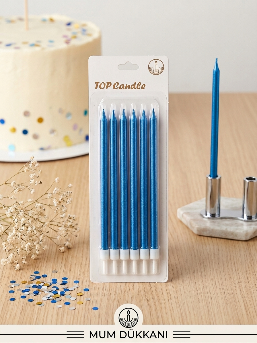 Top Candle Pasta Mumu 6 Adet – Doğum Günü ve Parti Kutlama Seti NO:7 Top Candle Pasta Mumu 6 Adet – Doğum Günü ve Parti Kutlama Seti NO:7
