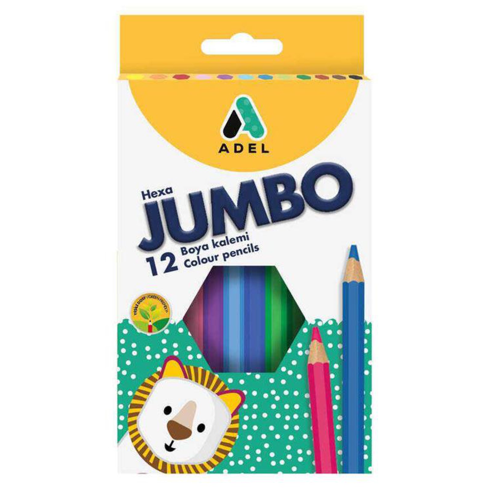 Kuru Boya  Jumbo 12 li 
