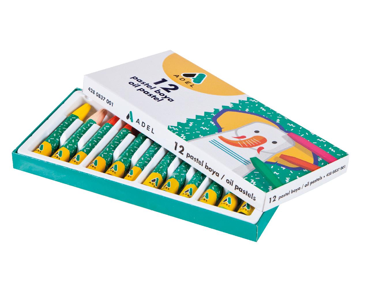 Pastel Boya 12 li 