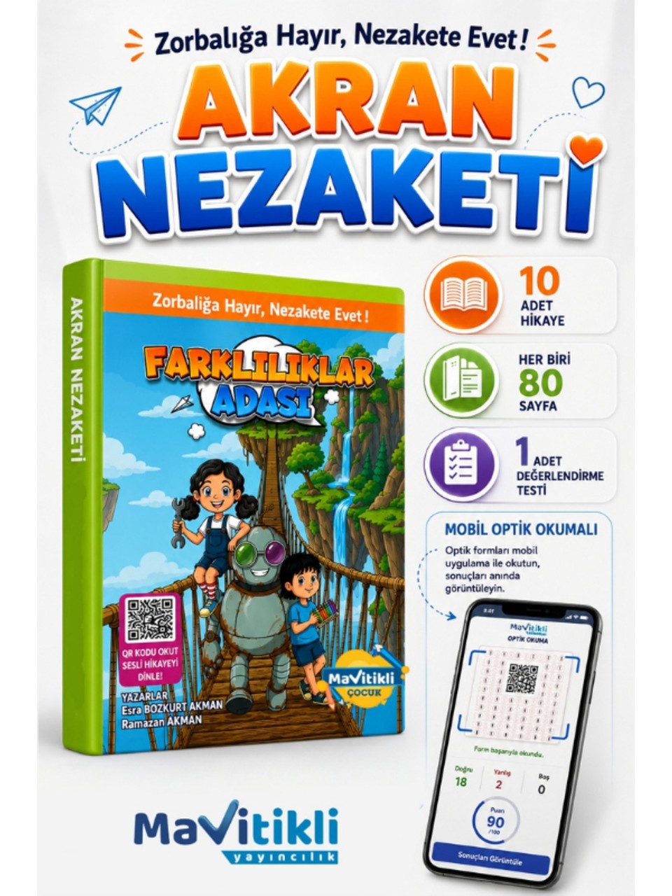 Farklılıklar Adası- Zorbalığa Hayır 10'lu Hikaye Seti 