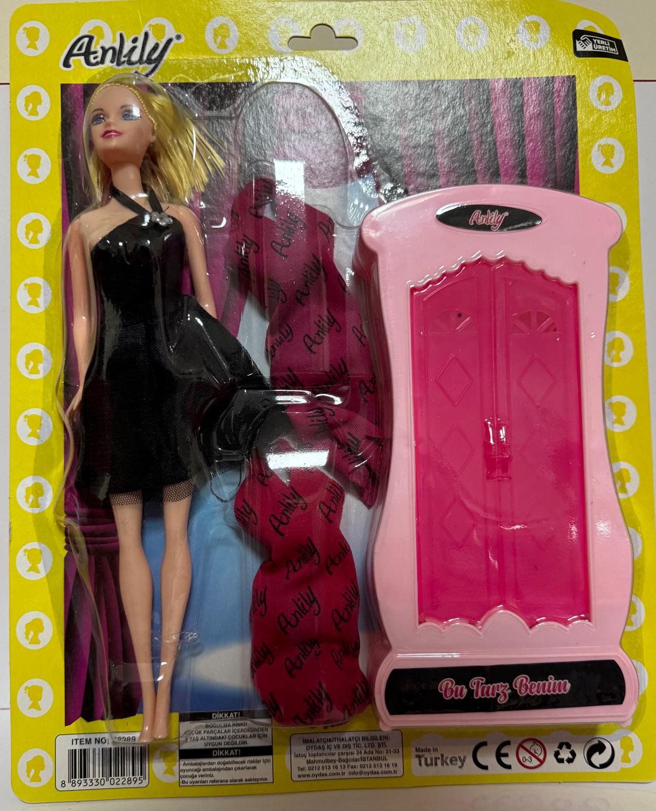 Anlily Dolapli Bebek Oyun Seti Anlily Dolapli Bebek Oyun Seti