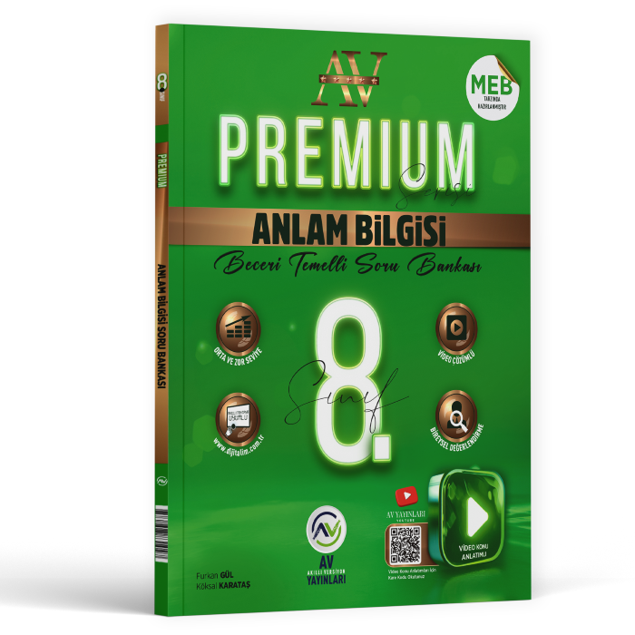 AV 8.SINIF PREMİUM S.B. ANLAM BİLGİSİ - 26-27 AV 8.SINIF PREMİUM S.B. ANLAM BİLGİSİ - 26-27