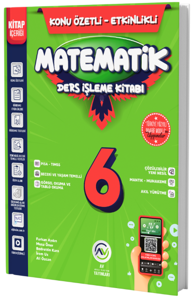 6.SINIF AV DERS İŞLEME KİTABI MATEMATİK - 25-26 6.SINIF AV DERS İŞLEME KİTABI MATEMATİK - 25-26