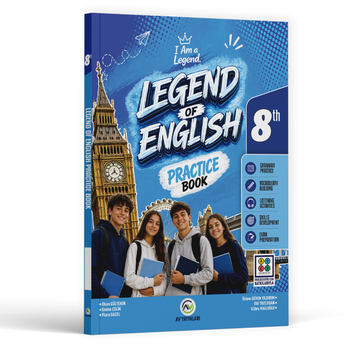AV 8.SINIF LEGEND OF ENGLİSH PRATİCE BOOK - 26-27 AV 8.SINIF LEGEND OF ENGLİSH PRATİCE BOOK - 26-27