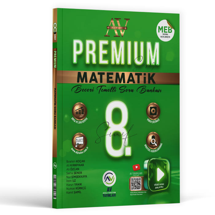 AV 8.SINIF PREMİUM S.B. MATEMATİK - 26-27 AV 8.SINIF PREMİUM S.B. MATEMATİK - 26-27
