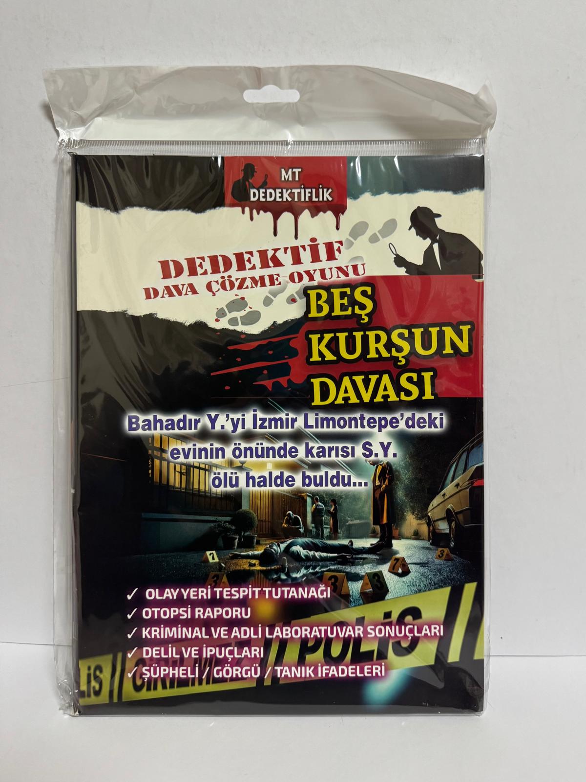Dedektif Dava Çözme Oyunu Beş Kurşun Davası Dedektif Dava Çözme Oyunu Beş Kurşun Davası