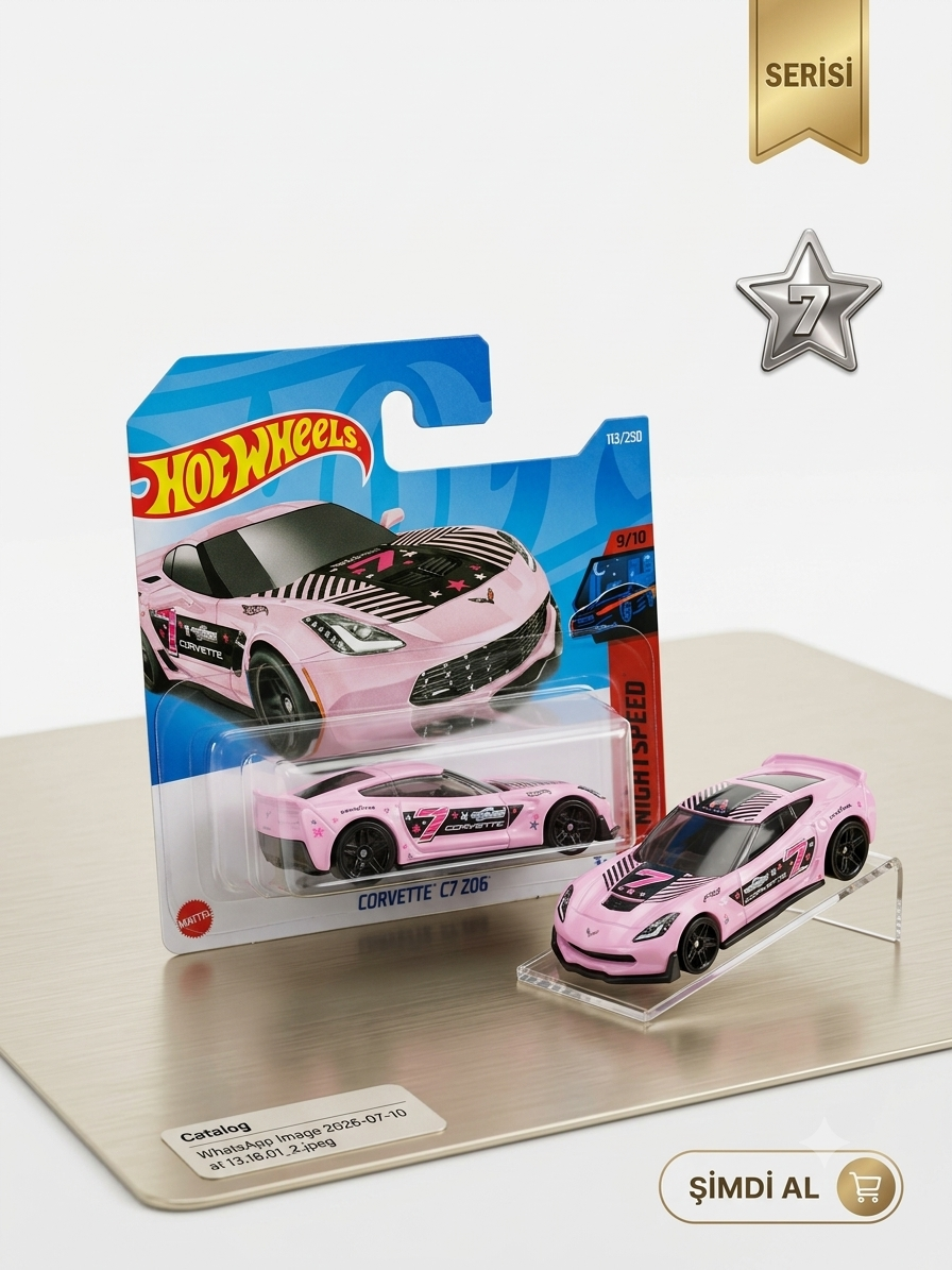 Hot Wheels Tekli Arabalar Corvette C7 Z06 Hot Wheels Tekli Arabalar Corvette C7 Z06