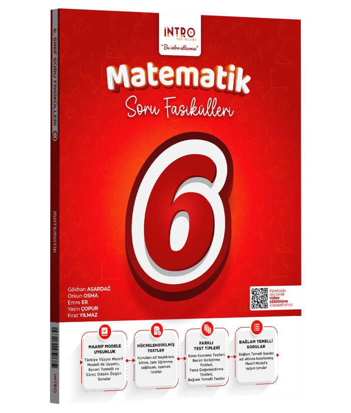 İNTRO 6.SINIF SORU FASİKÜLÜ MATEMATİK - 26-27 İNTRO 6.SINIF SORU FASİKÜLÜ MATEMATİK - 26-27