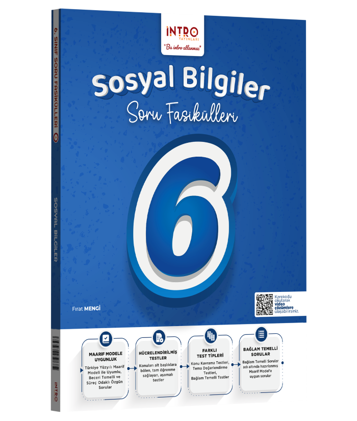 İNTRO 6.SINIF SORU FASİKÜLÜ SOSYAL BİLGİLER -26-27 İNTRO 6.SINIF SORU FASİKÜLÜ SOSYAL BİLGİLER -26-27