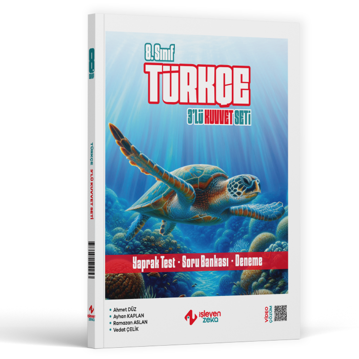 İŞLEYEN ZEKA 8.SINIF 3 LÜ KUVVET TÜRKÇE - 2026-27 İŞLEYEN ZEKA 8.SINIF 3 LÜ KUVVET TÜRKÇE - 2026-27