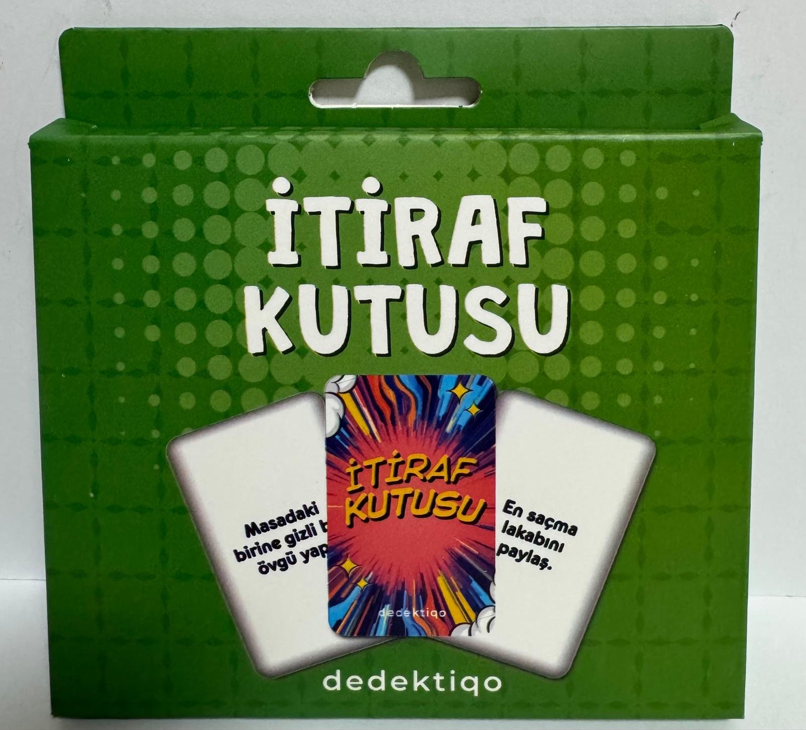 İTİRAF KUTUSU İTİRAF KUTUSU