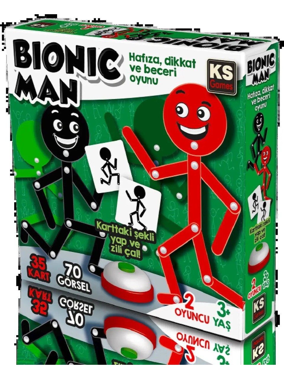 Bionic Man Hafıza Dikkat Ve Beceri Oyunu 