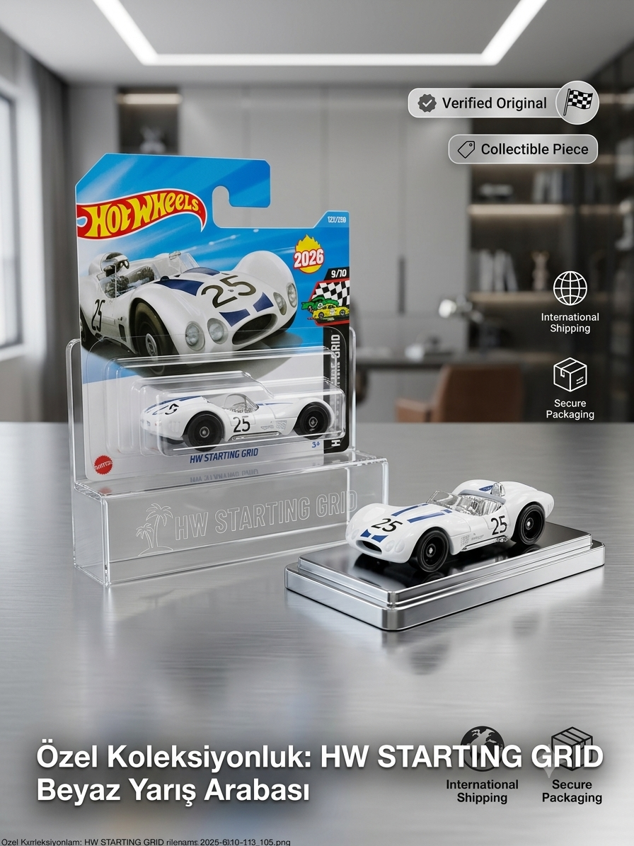 Hot Wheels Hw Startıng Grıd Serisi - Maseratı Tıpo 61 Model Araba Hot Wheels Hw Startıng Grıd Serisi - Maseratı Tıpo 61 Model Araba