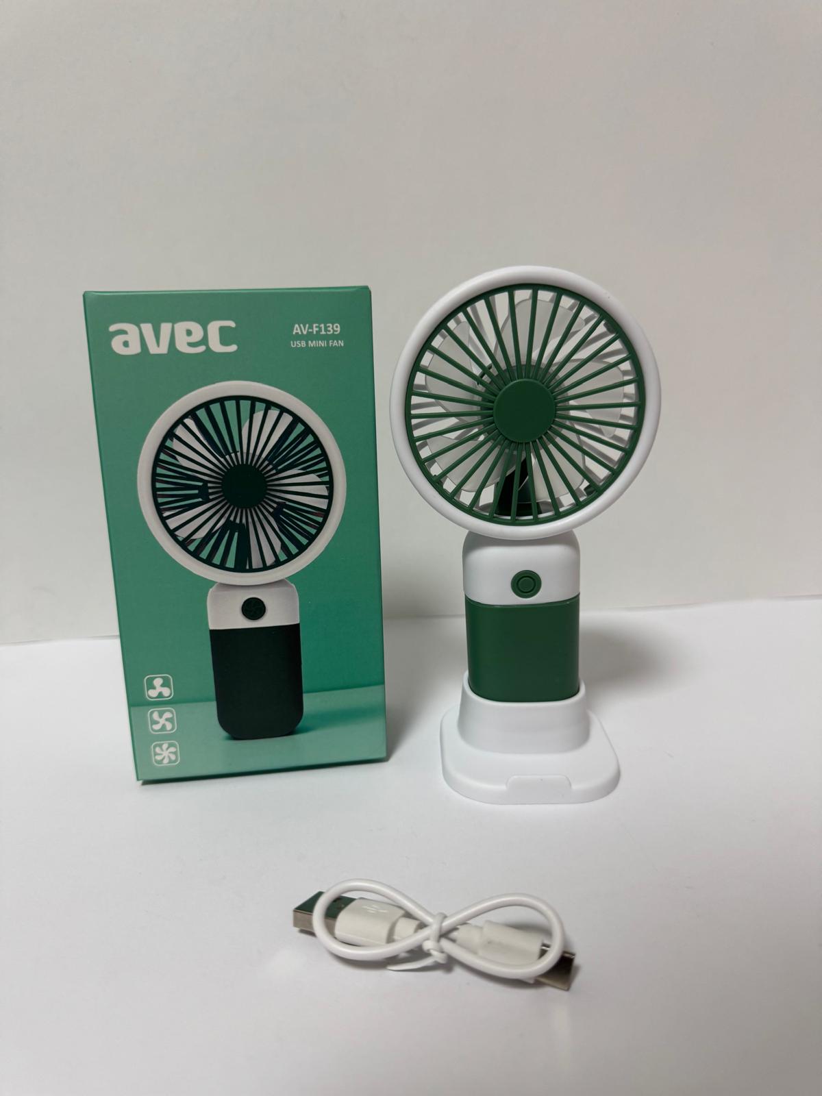 AV-F139 USB MİNİ FAN YEŞİL