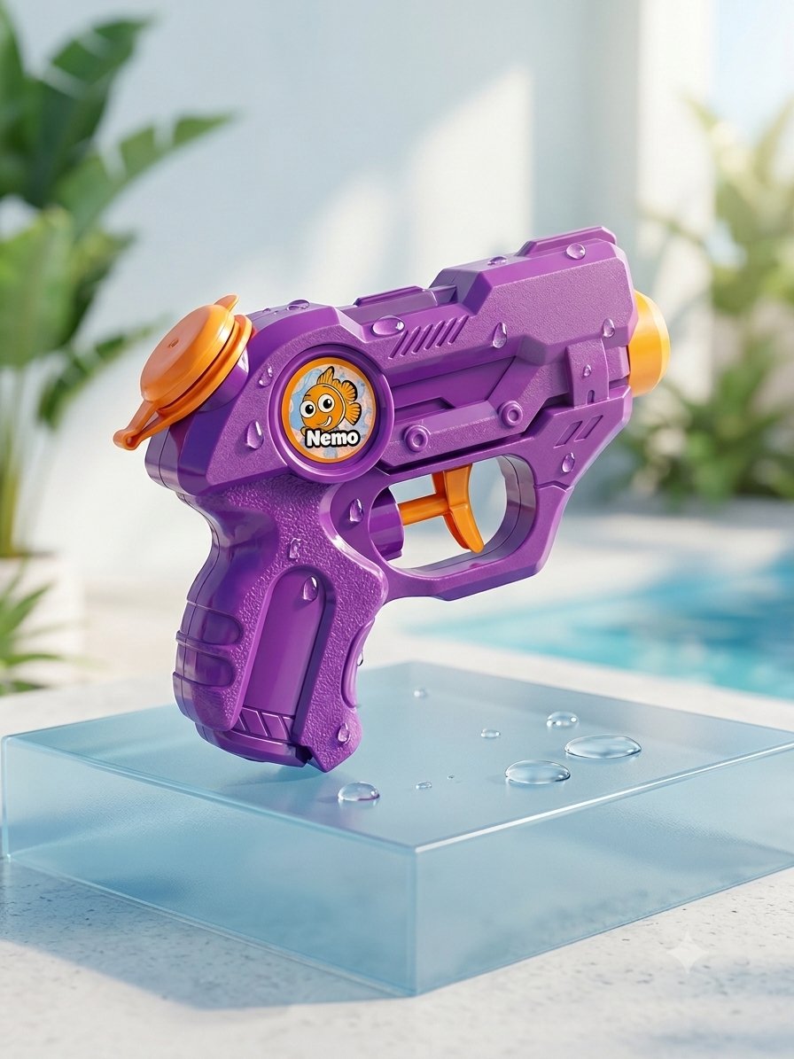 Timm Water Blaster Nemo Su Tabancası Mor Timm Water Blaster Nemo Su Tabancası Mor