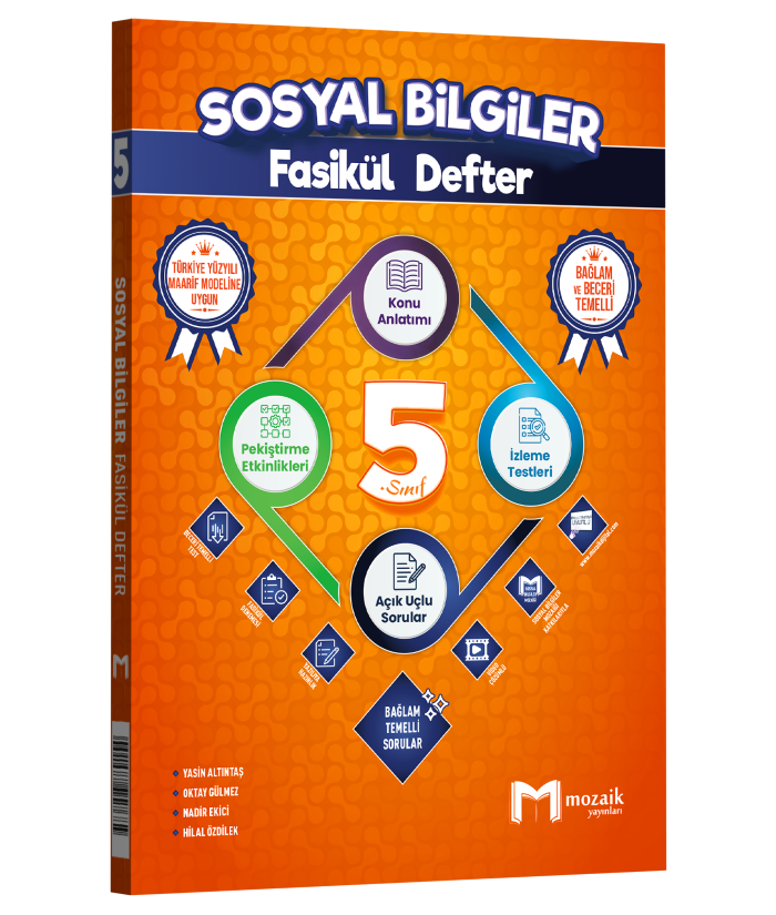 MOZAİK 5.SINIF FASİKÜL DEFTER SOSYAL BİLGİ - 26-27 MOZAİK 5.SINIF FASİKÜL DEFTER SOSYAL BİLGİ - 26-27