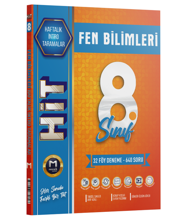 MOZAİK 8.SINIF HİT 32 Lİ DENEME FEN BİLM.- 26-27