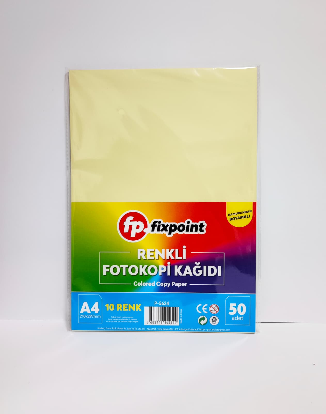 Fotokopi Kağıdı Renkli 50 Adet Fotokopi Kağıdı Renkli 50 Adet