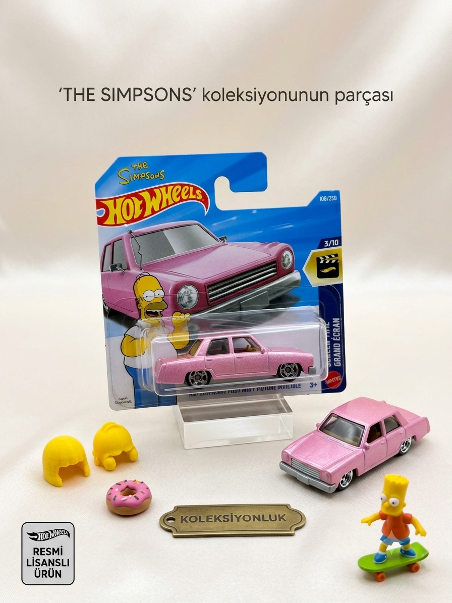 Hot Wheels Tekli Arabalar The Sımpsons Famıly Car/voıture Famılıale (Kısa Kart) JJJ68 Hot Wheels Tekli Arabalar The Sımpsons Famıly Car/voıture Famılıale (Kısa Kart) JJJ68