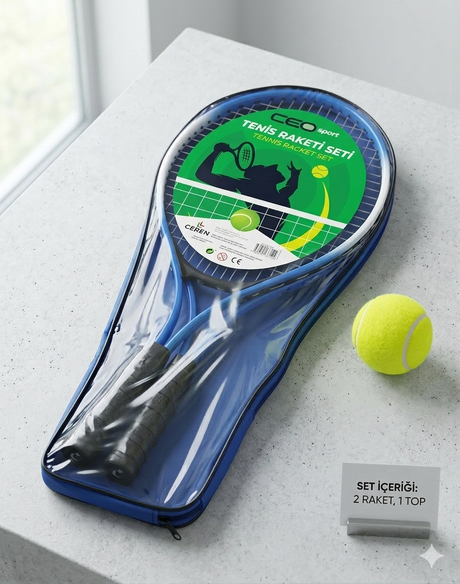 Sport Tenis Raketi Seti Kaliteli