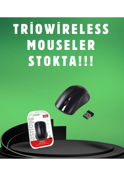 TR-2210 USB Siyah 2.4ghz Wıreless Mouse TR-2210 USB Siyah 2.4ghz Wıreless Mouse